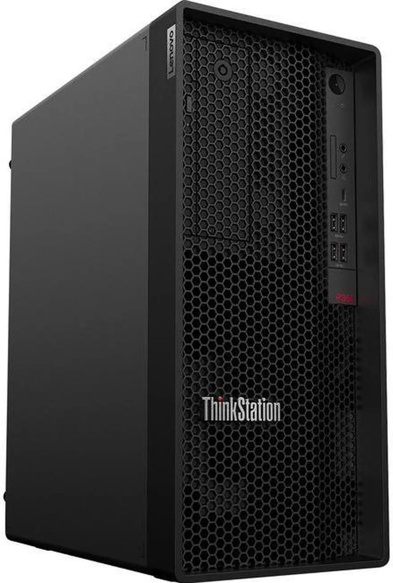 Main image of Lenovo ThinkStation P350 30E30079US Workstation - 1 x Intel Core i9 Octa-core (8 Core) i9-11900 11th Gen 2.50 GHz - 32 GB DDR4 SDRAM RAM - 1 TB SSD - Tower - Intel W580 Chip - Windows 10 Pro 64-bit -