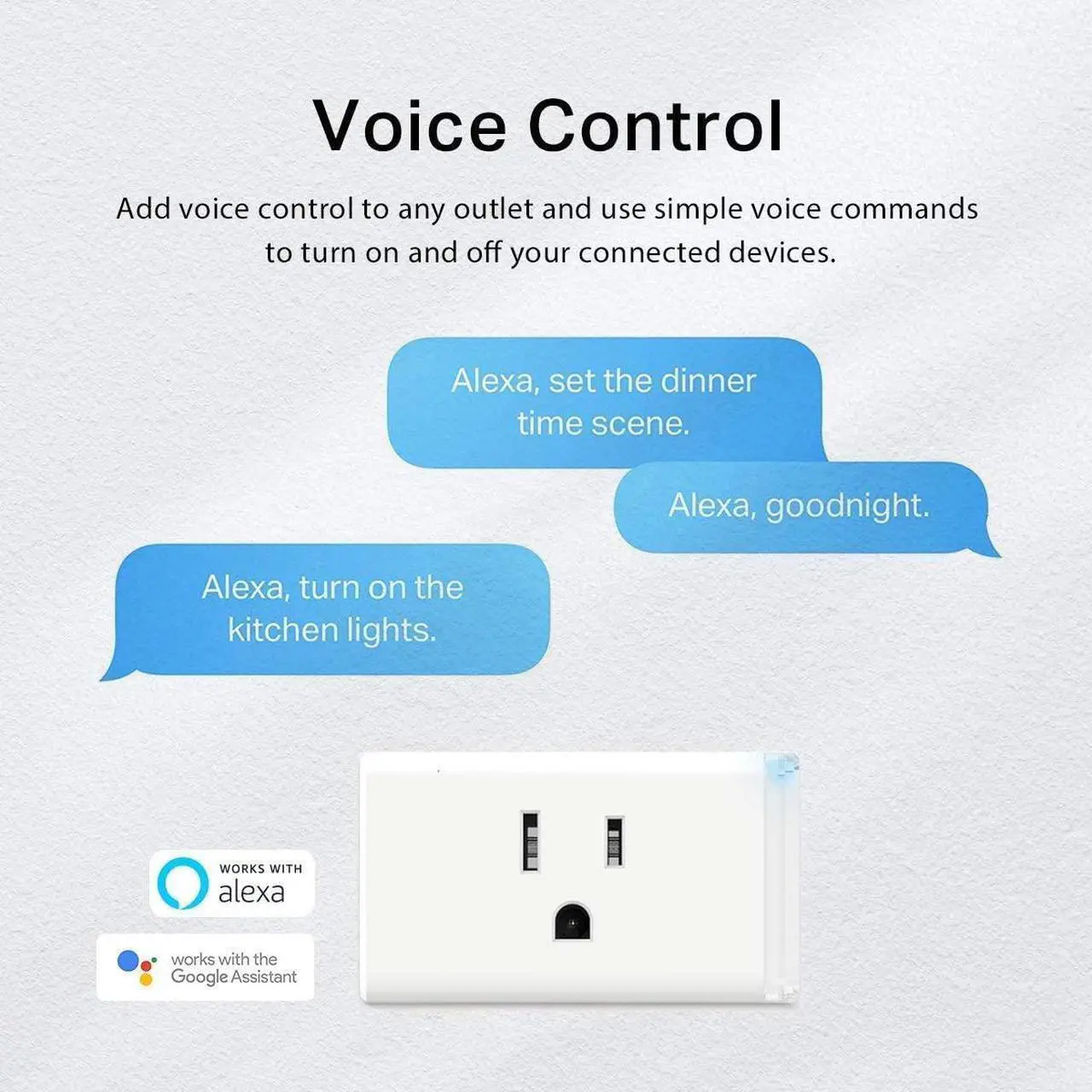 Alt view image 11 of 17 - Kasa Smart Plug by TP-Link, Smart Home WiFi Outlet Works with Alexa, Echo, Google Home & IFTTT, No Hub Required, Remote Control, 12 Amp, UL Certified, 3-Pack (HS103P3)
