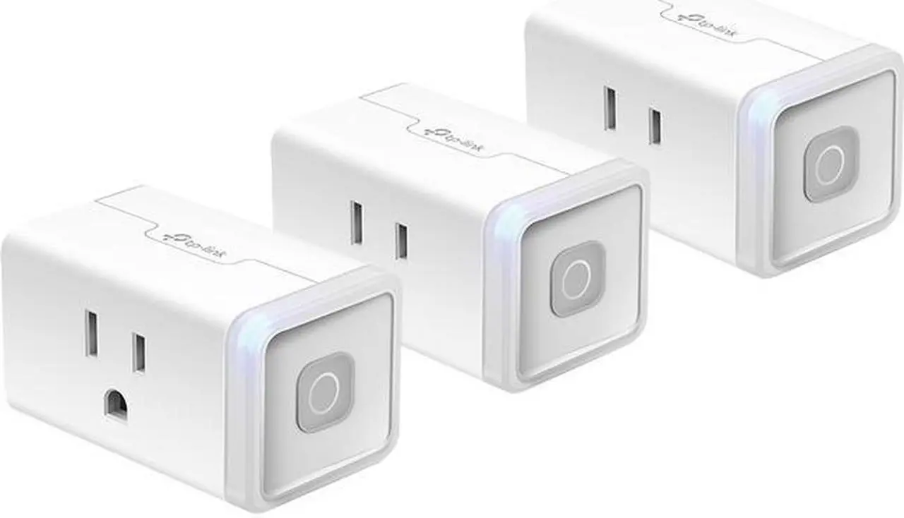 Main image of Kasa Smart Plug by TP-Link, Smart Home WiFi Outlet Works with Alexa, Echo, Google Home & IFTTT, No Hub Required, Remote Control, 12 Amp, UL Certified, 3-Pack (HS103P3)