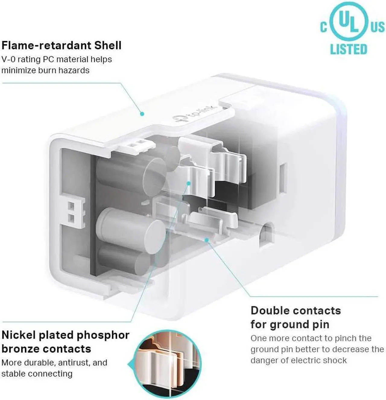 Alt view image 14 of 17 - Kasa Smart Plug by TP-Link, Smart Home WiFi Outlet Works with Alexa, Echo, Google Home & IFTTT, No Hub Required, Remote Control, 12 Amp, UL Certified, 3-Pack (HS103P3)