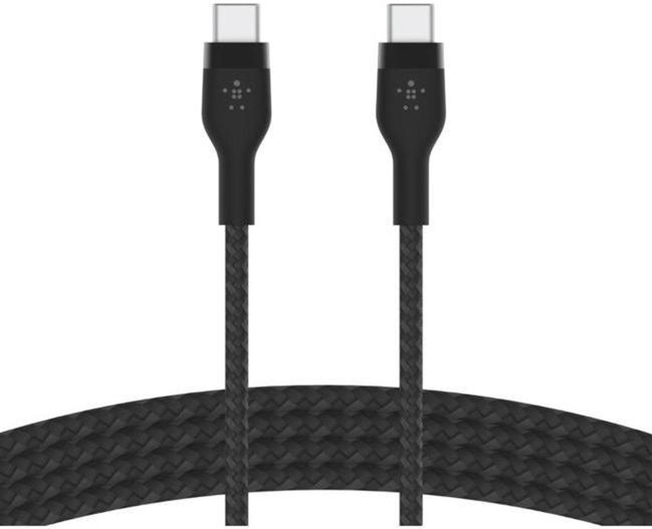 Belkin CAB011BT2MBK BOOST CHARGE PRO Flex 6.56ft.USB-C to USB-C Cable - Black