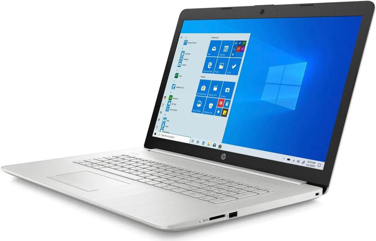 Alt view image 3 of 5 - HP Laptop Intel Core i5-1135G7 8GB Memory 512 GB NVMe SSD Intel Iris Xe Graphics 17.3" Non-Touch Screen Windows 11 Home 64-bit 17-BY4061NR
