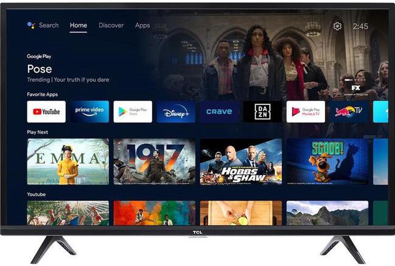 Main image of TCL 40" CLASS 3-SERIES FHD LED Smart Android TV - 40S334