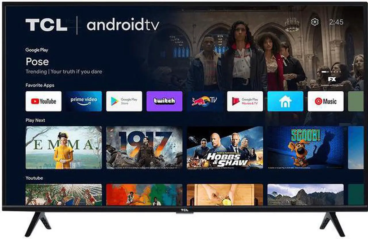 Alt view image 6 of 6 - TCL 32S330 32 inch 3-Series HD LED Smart Android TV