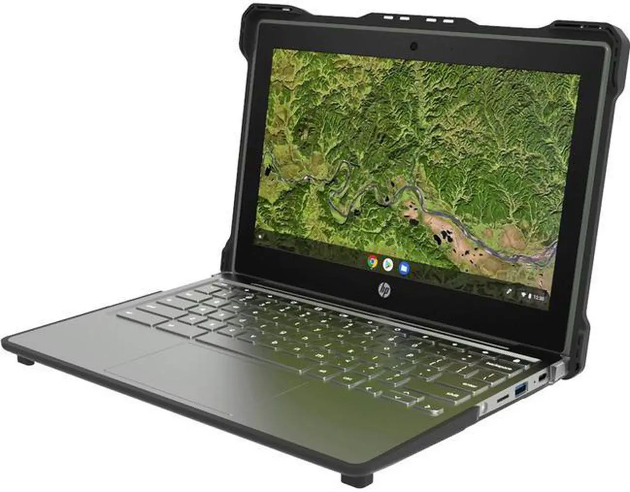 Main image of MAXCases Extreme Shell-S for HP G6/G7 14" Chromebook Clamshell HPESSG6EE14BCLR