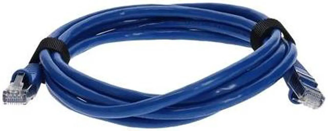 Alt view image 4 of 5 - AddOn 5ft RJ-45 (Male) to RJ-45 (Male) Straight Blue Cat7 S/FTP PVC Copper Patch Cable - 100% compatible and guaranteed to work