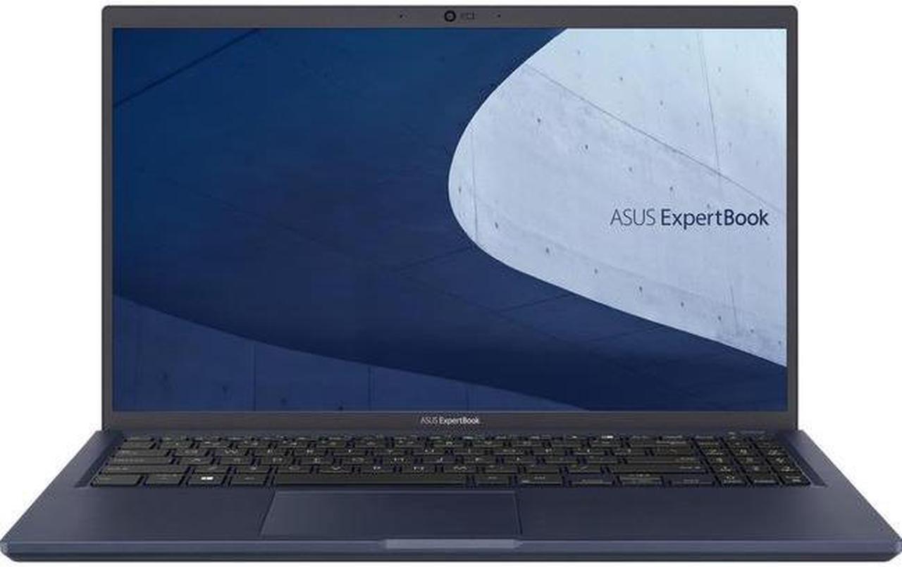 ASUS Laptop ExpertBook Intel Core i7-1165G7 16GB Memory 512 GB SSD Intel Iris Xe Graphics 15.6" Windows 10 Pro 64-bit B1500CEA-XH74