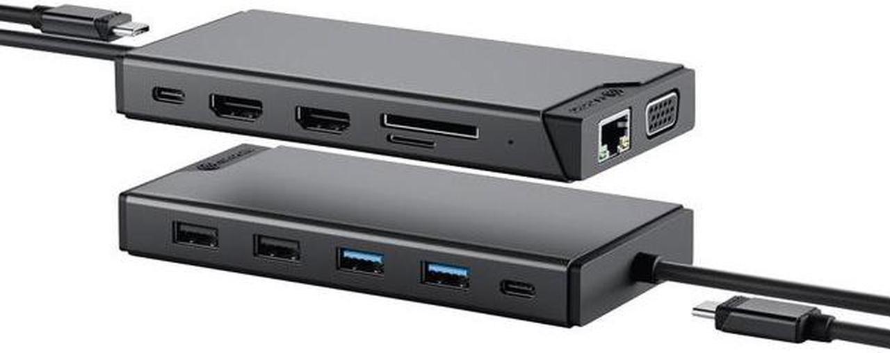 Alogic USB-C 12-in-1 Dual Display Mini Dock MV2 DUCDMV2