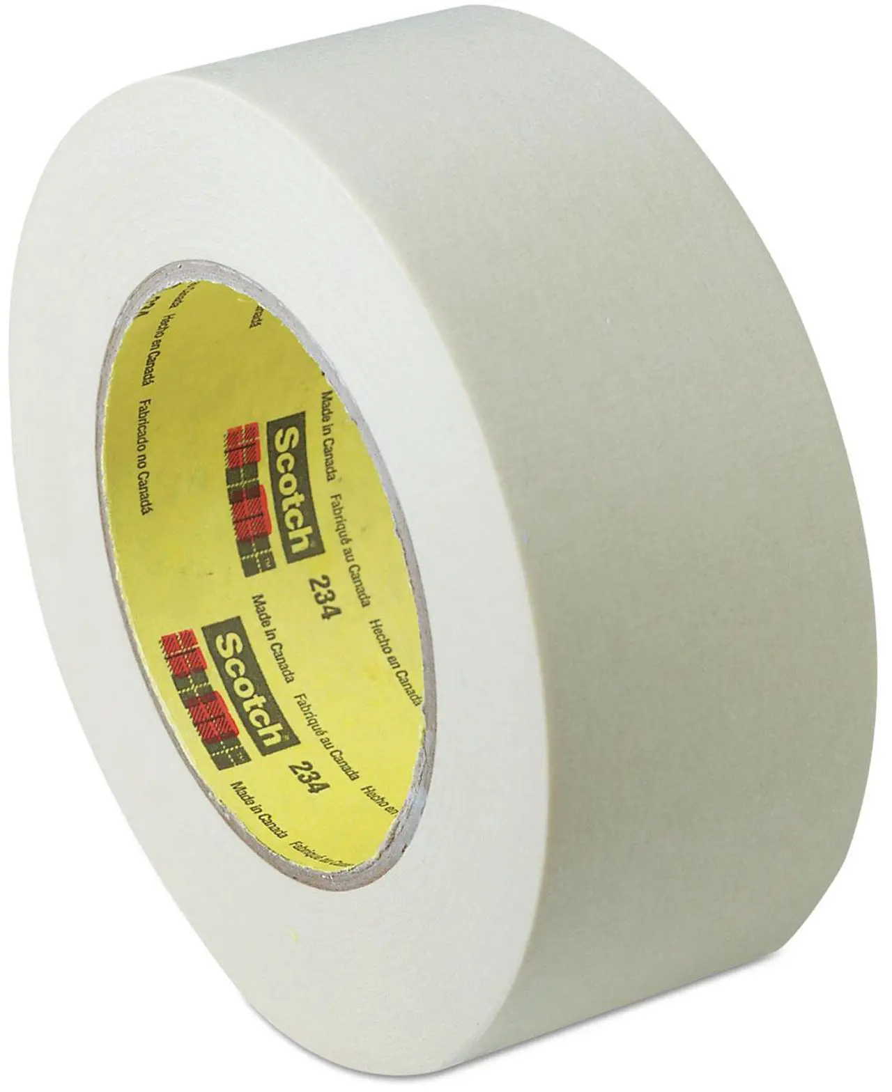 Alt view image 6 of 11 - Scotch General Purpose Masking Tape 234, 3" Core, 48 Mm X 55 M, Tan 2342