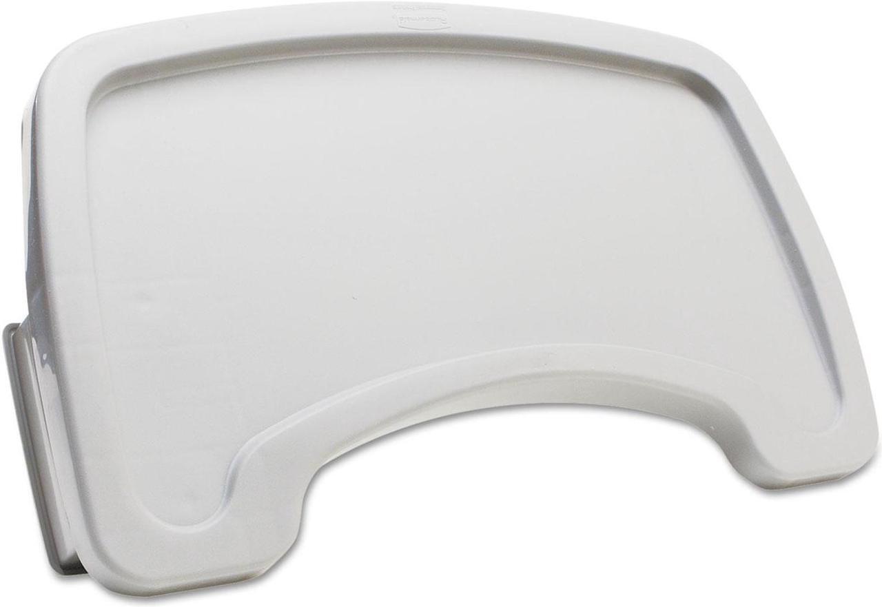 Alt view image 3 of 5 - RUBBERMAID FG781588PLAT Youth Seating Tray, Platinum