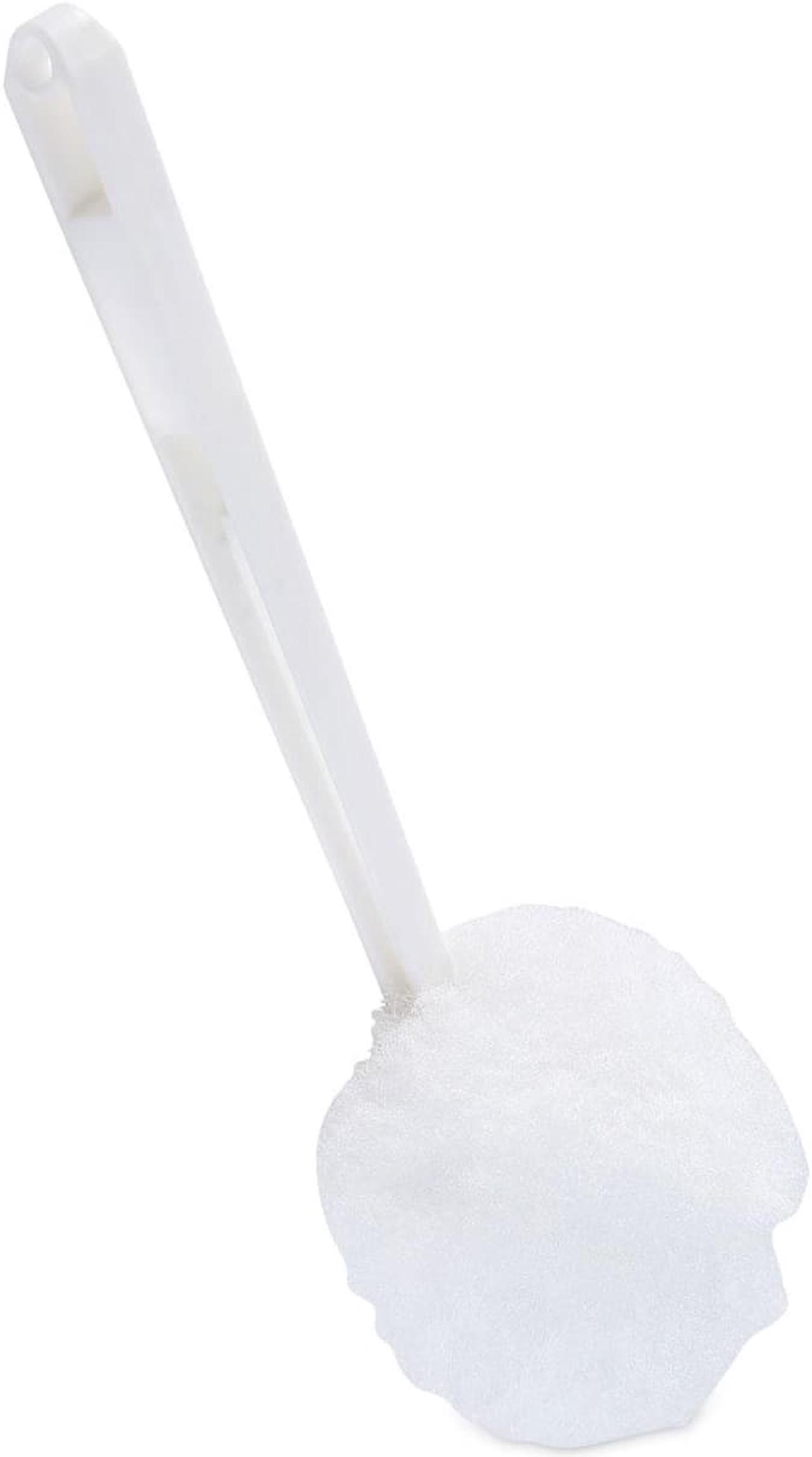 Alt view image 9 of 12 - Deluxe Bowl Mop, 10" Handle, 2" dia. Head, Plastic, White, 25/Carton BWK00160