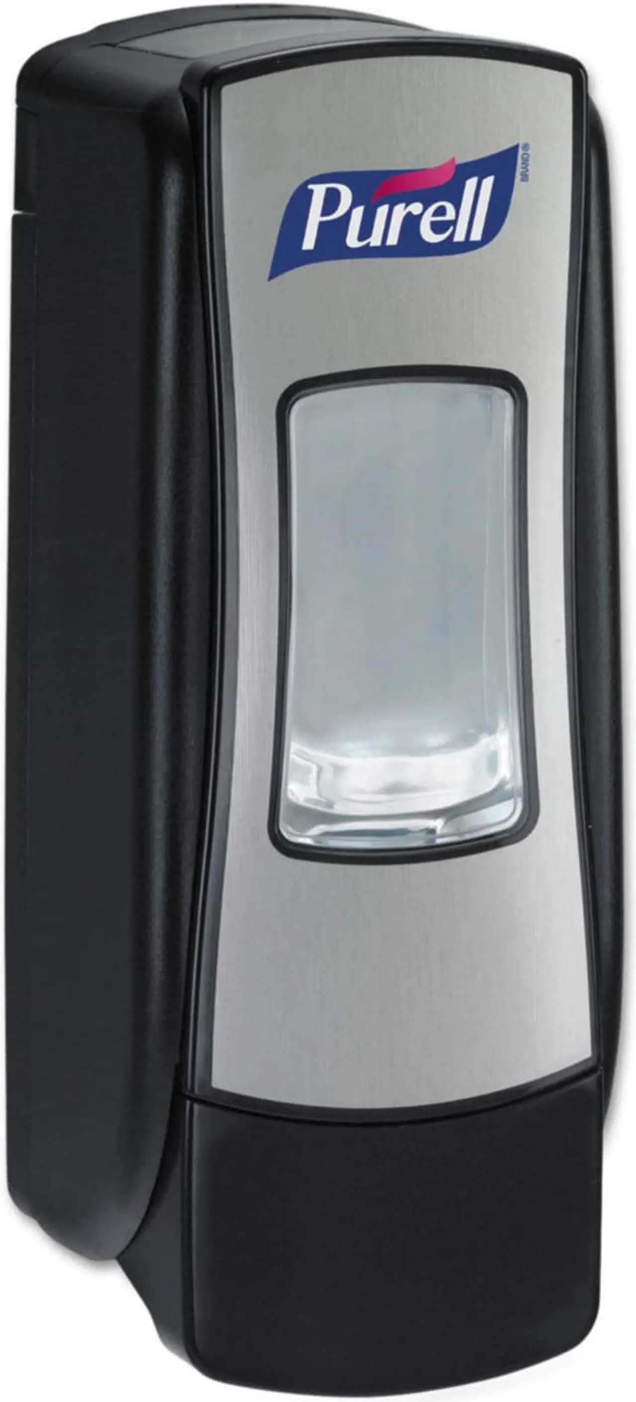 Alt view image 2 of 2 - Purell ADX Hygiene Series,  700mL,  Manual,  Foam, Gel, Liquid,  Wall,  Black