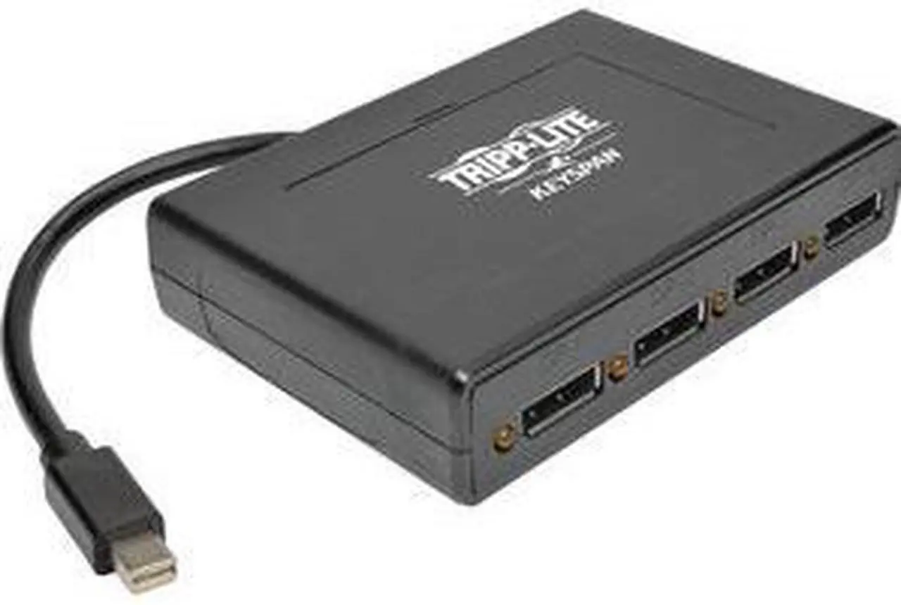 Alt view image 8 of 8 - Tripp Lite 4-Port Mini Displayport To Displayport Multi Stream Transport Hub