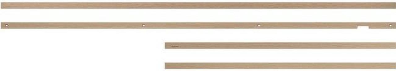 Alt view image 15 of 15 - Samsung Customizable Bezel for Samsung The Frame 75" (Modern Teak)