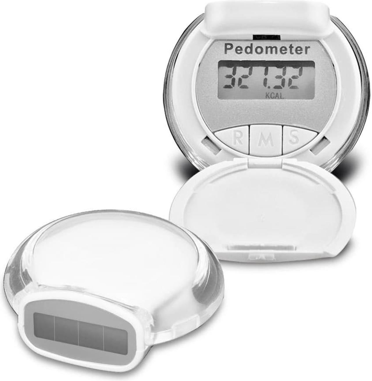 Main image of Mighty Solar/Battery Clip on Pedometer Activity Tracker & Calorie Counter