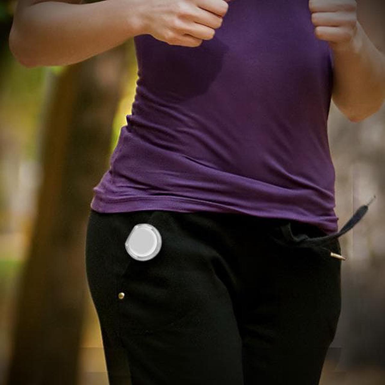 Alt view image 5 of 5 - Mighty Solar/Battery Clip on Pedometer Activity Tracker & Calorie Counter