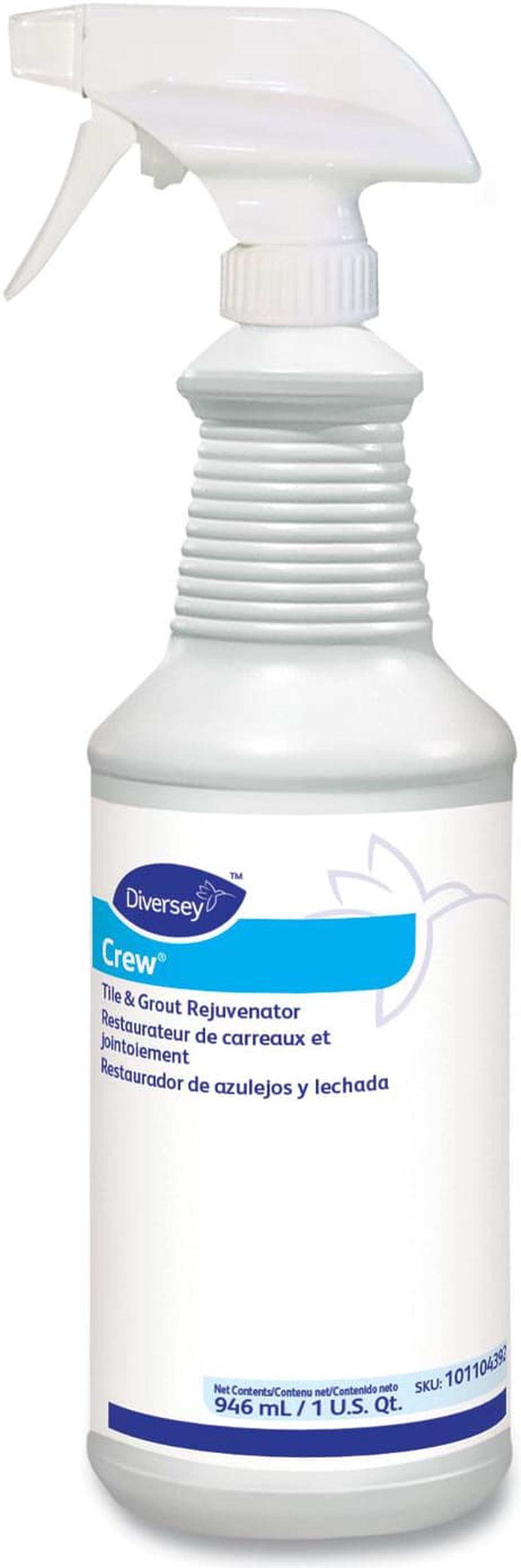 Main image of Diversey Crew Tile and Grout Rejuvenator 32 oz Spray Bottle 12/Carton 101104392