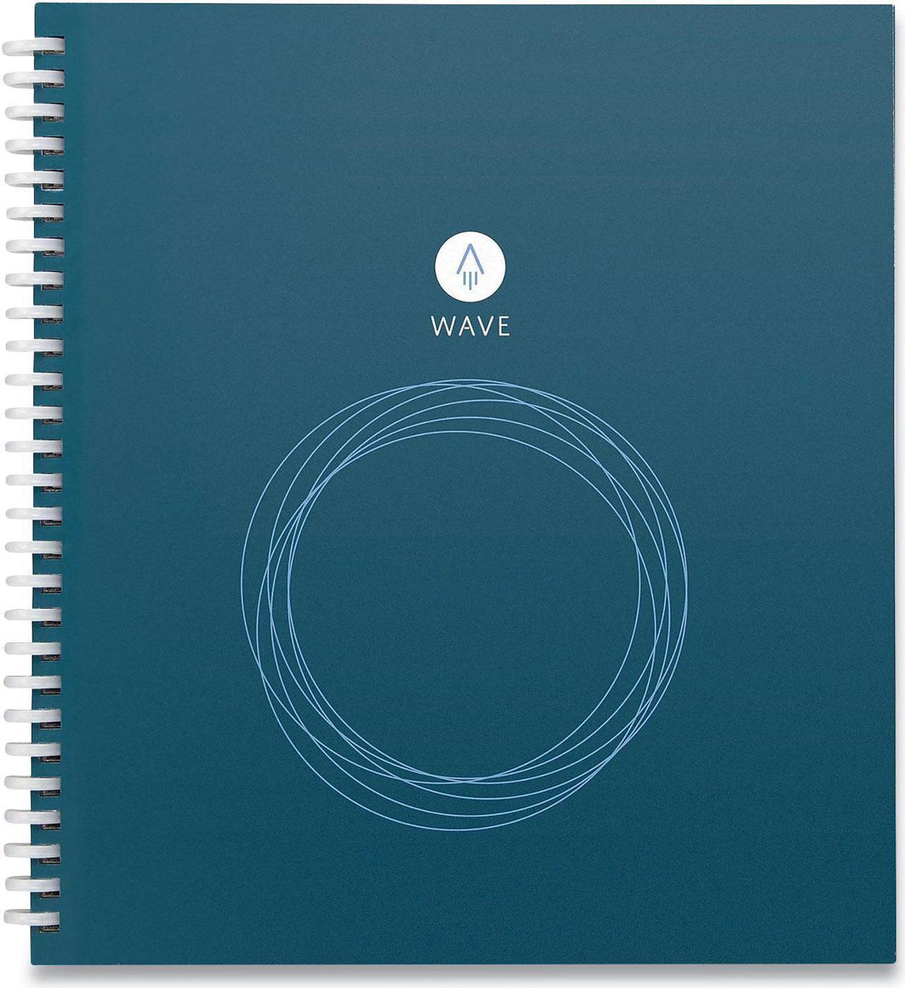 Main image of Wave Smart Reusable Notebook Dotted Rule Blue Cover 40 9.5 x 8.5 Sheets WAVSKA