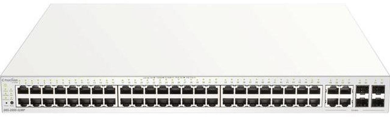 Alt view image 4 of 7 - D-Link 52-Port Nuclias Cloud-Managed PoE Switch