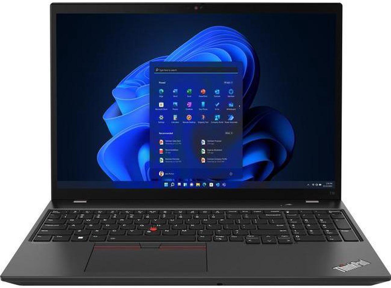 Lenovo ThinkPad T16 Gen 1 21CH0004US 16" Notebook - WUXGA - 1920 x 1200 - AMD Ryzen 5 PRO 6650U Hexa-core (6 Core) 2.90 GHz - 16 GB Total RAM - 256 GB SSD - Villi Black - Windows 11 Pro - AMD Rad