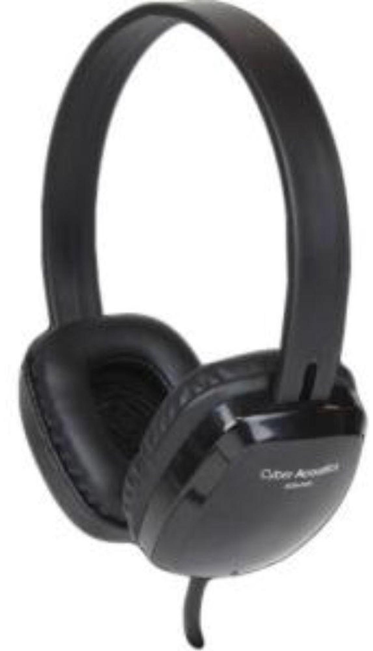 Alt view image 5 of 13 - Cyber Acoustics Stereo Headphones Black ACM-6005