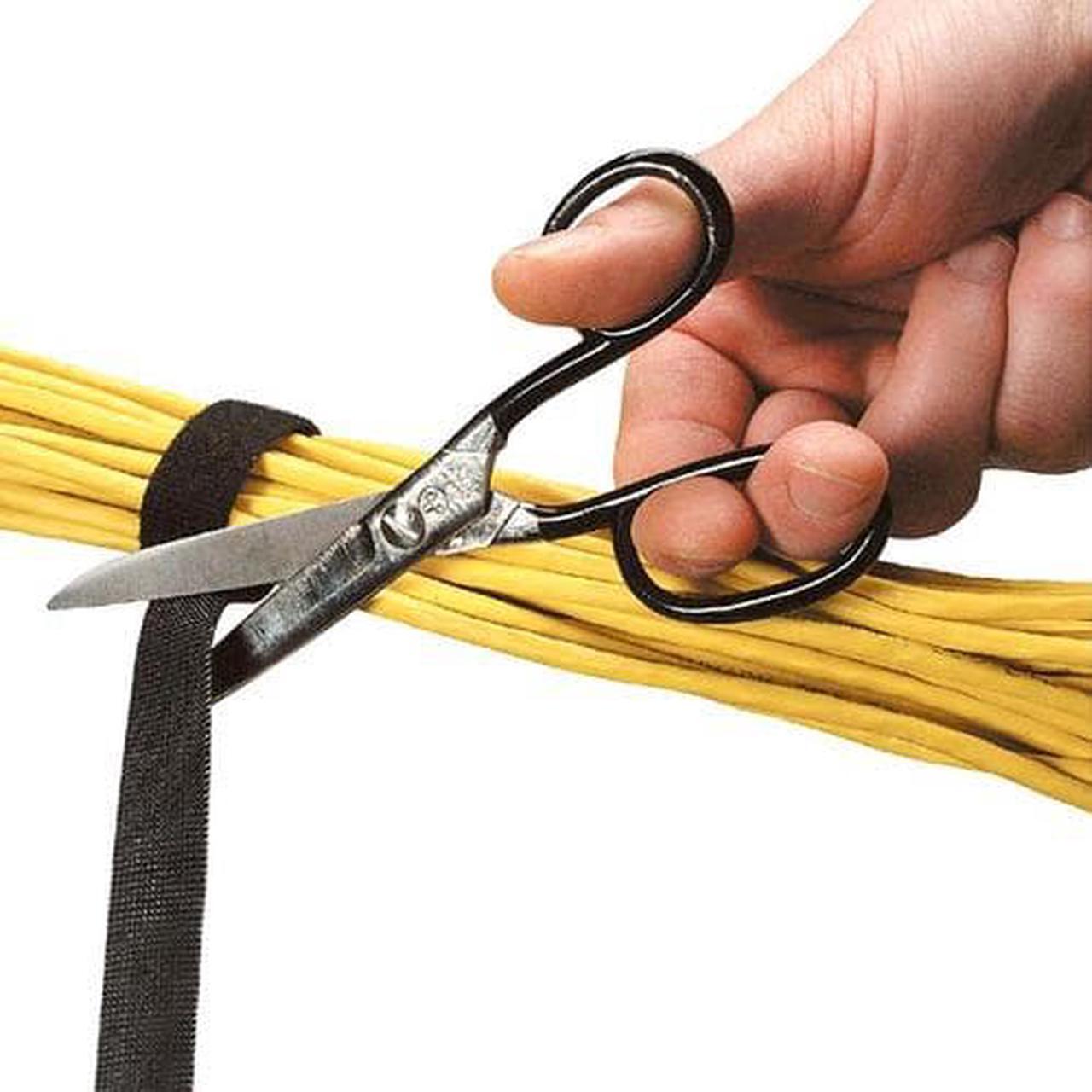 Alt view image 5 of 6 - CBL WRP HOOK LOOP 5/8" X 75' ROLL BK 8PK