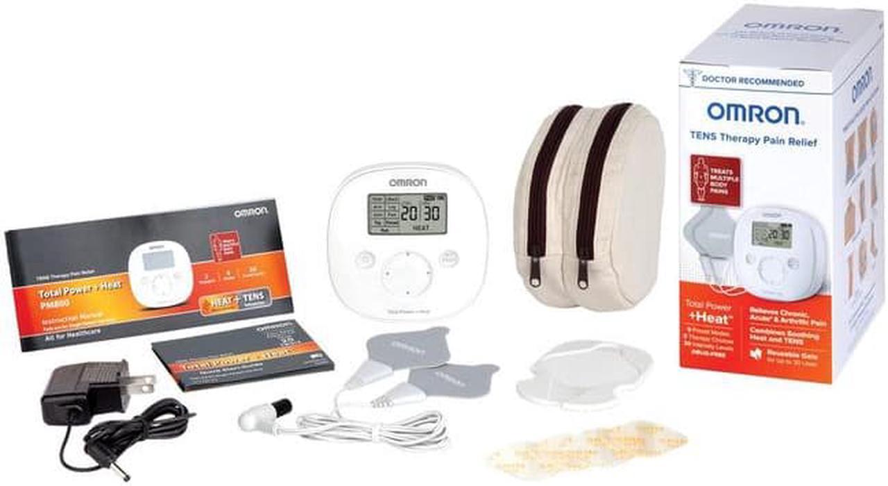 Alt view image 3 of 5 - Omron - PM800 - Total Power Heat TENS Device