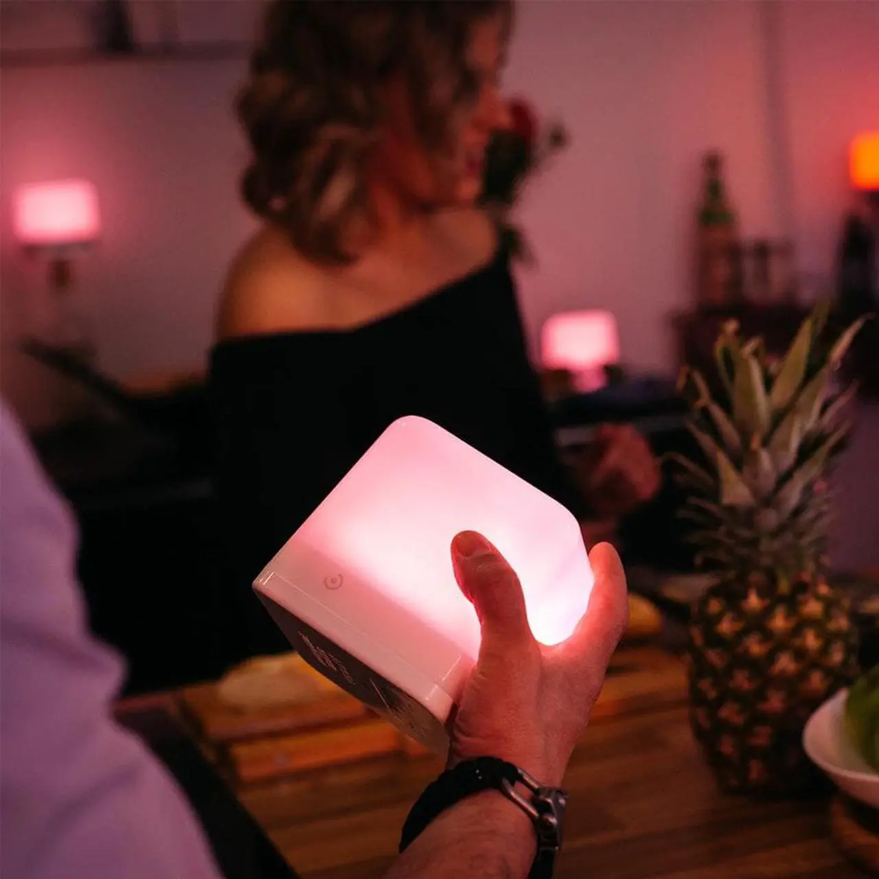 Alt view image 4 of 6 - Moodx Wireless Ambiance Light by RapidX (2-Pack)