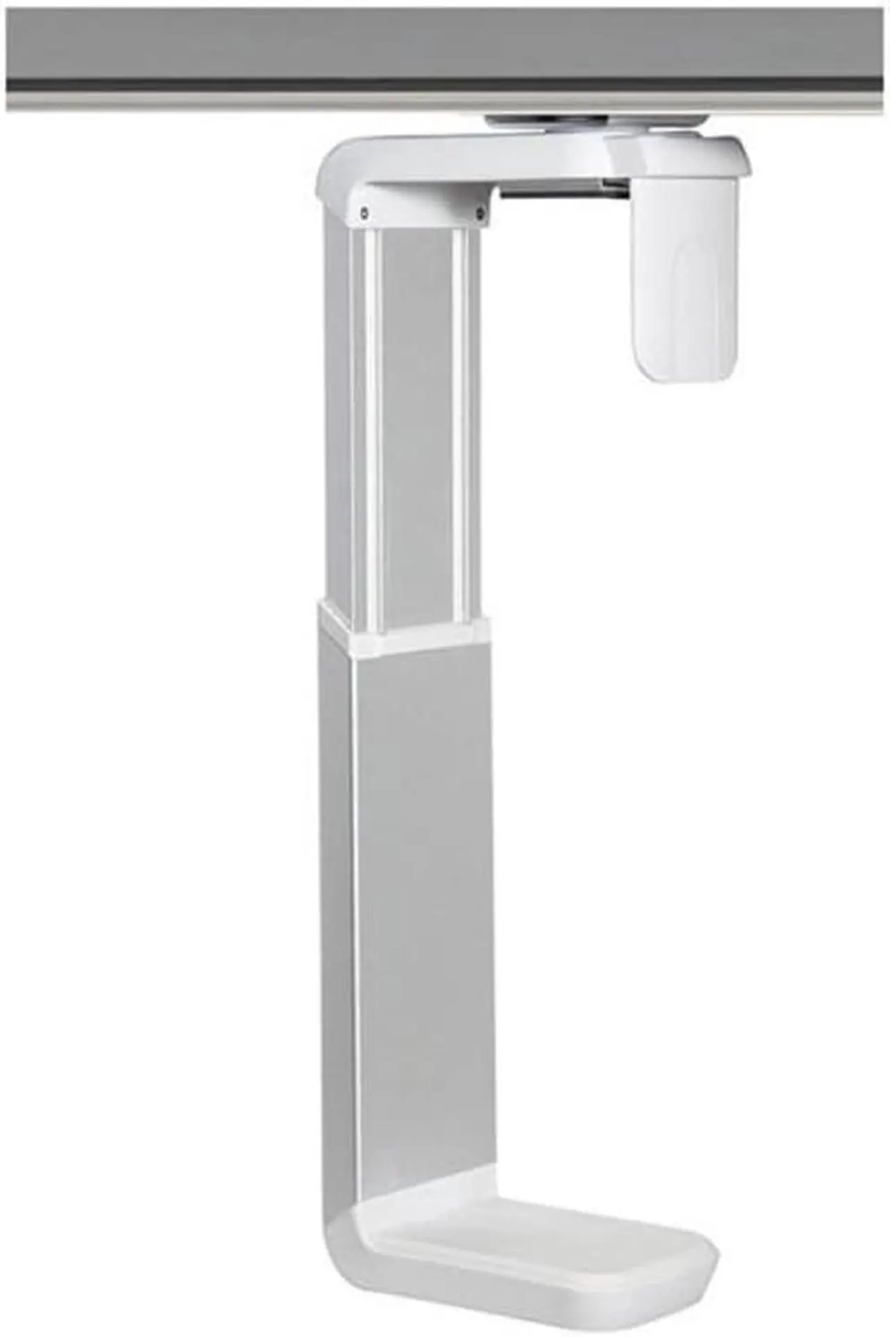 Alt view image 4 of 4 - Humanscale CPU600 Adjustable Under-desk CPU HOLDER - White