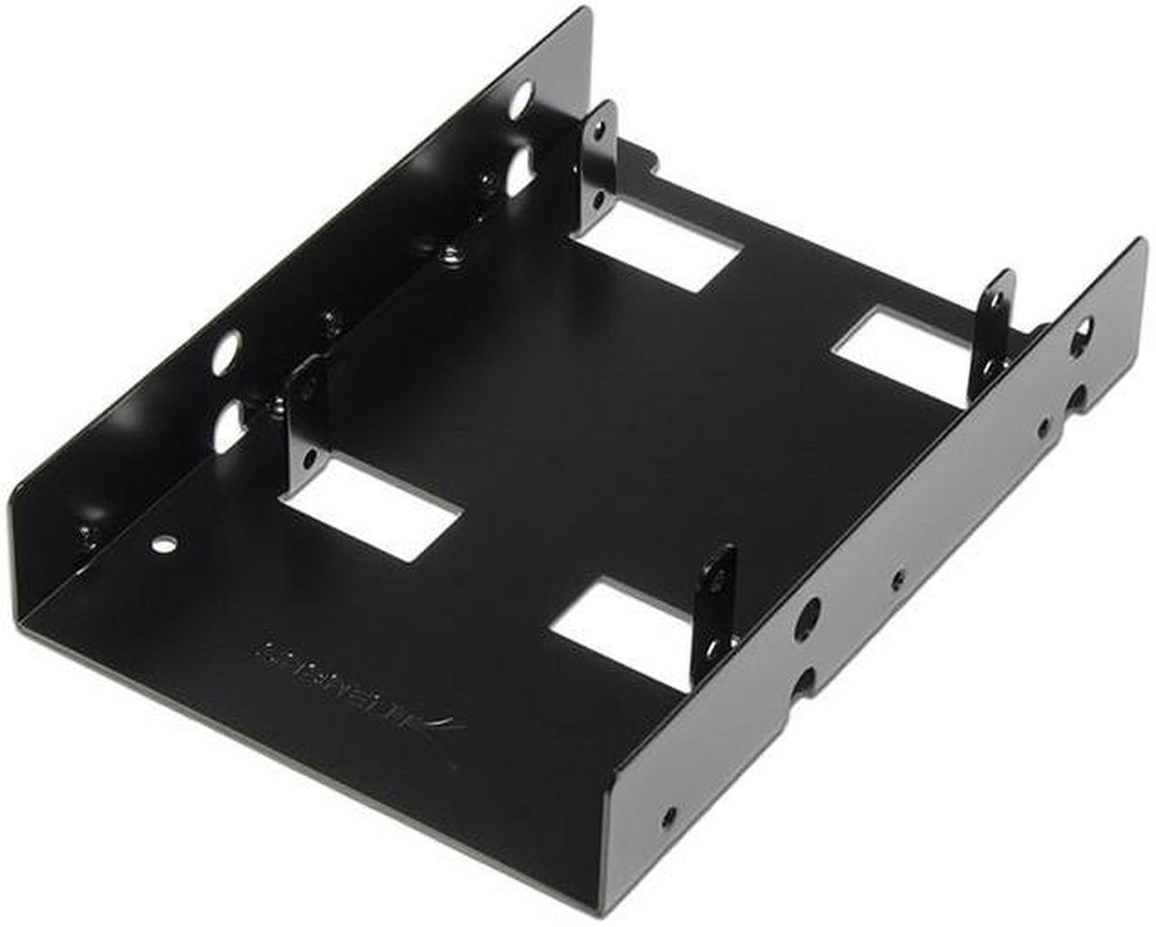 Alt view image 8 of 12 - Sabrent 2.5 Inch to 3.5 Inch Internal Hard Disk Drive Mounting Bracket Kit (BK-HDDF)
