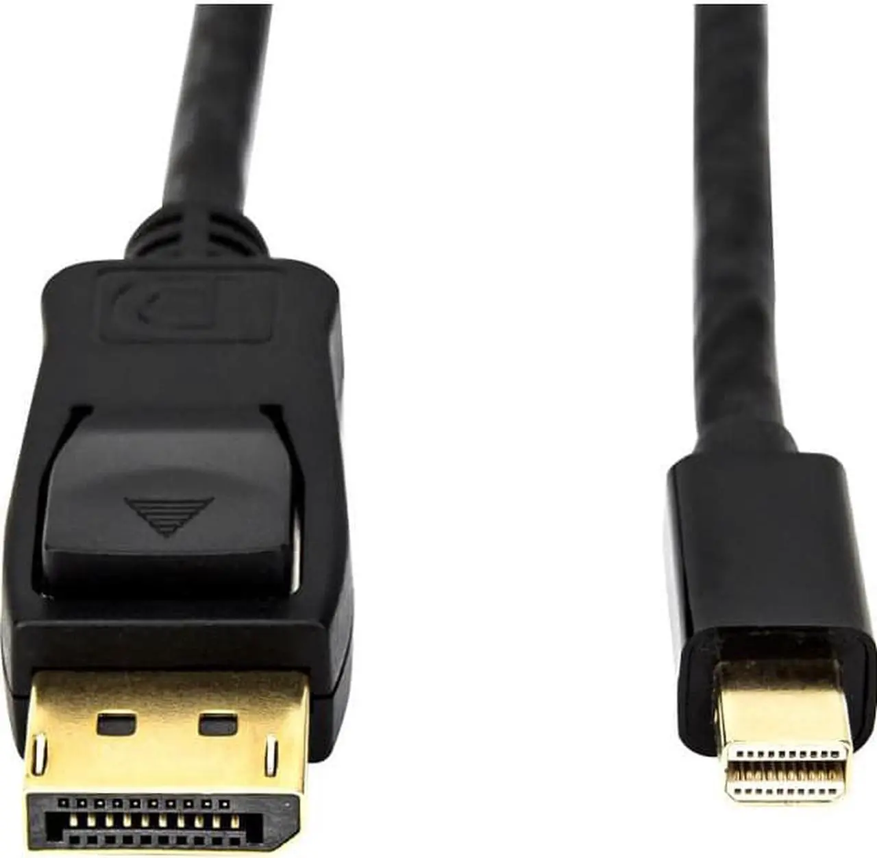 Alt view image 6 of 7 - Rocstor Y10C165-B1 6Ft Mini DisplayPort Male to DisplayPort 1.2 Male Cable M/M - Supports up to 4Kx2K@60Hz, (3860 x 2160) @ 60Hz - Gold Plated - Black
