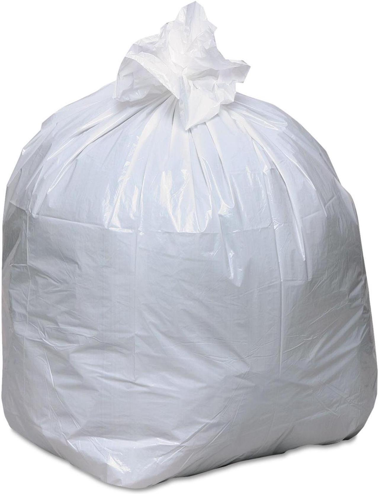Alt view image 5 of 12 - Earthsense RNW1K150V Recycled Tall Kitchen Bags, 13-16Gal, .8Mil, 24 X 33, White, 150 Bags/Box