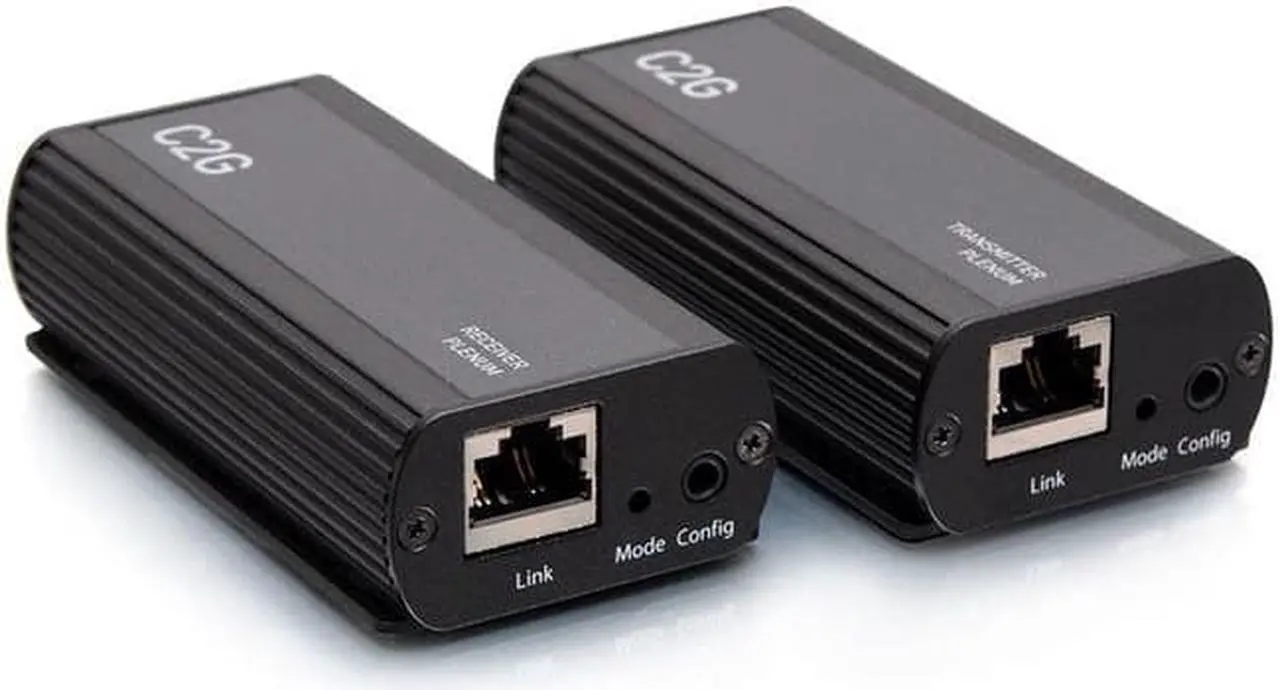 Alt view image 2 of 3 - C2G 1-Port USB-C Extender Transmitter to Receiver Kit - 5Gbps Plenum Rated