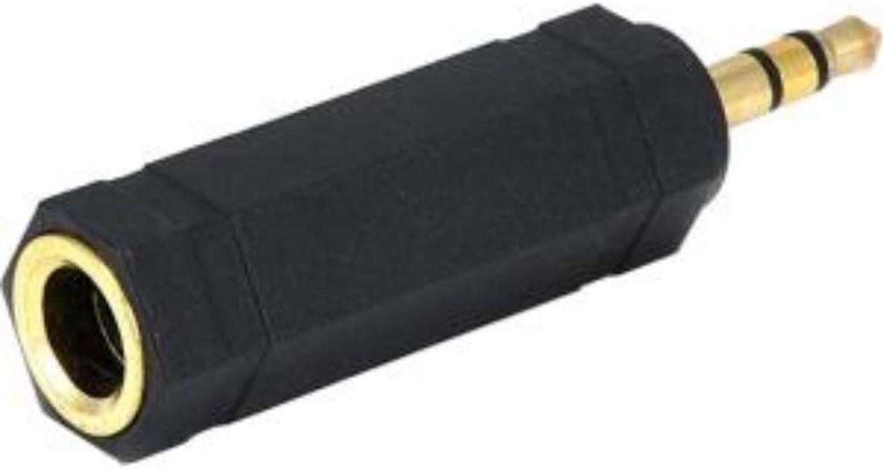 Alt view image 5 of 6 - Qvs 3.5Mm Male To 1/4 Female Audio Stereo Adaptor