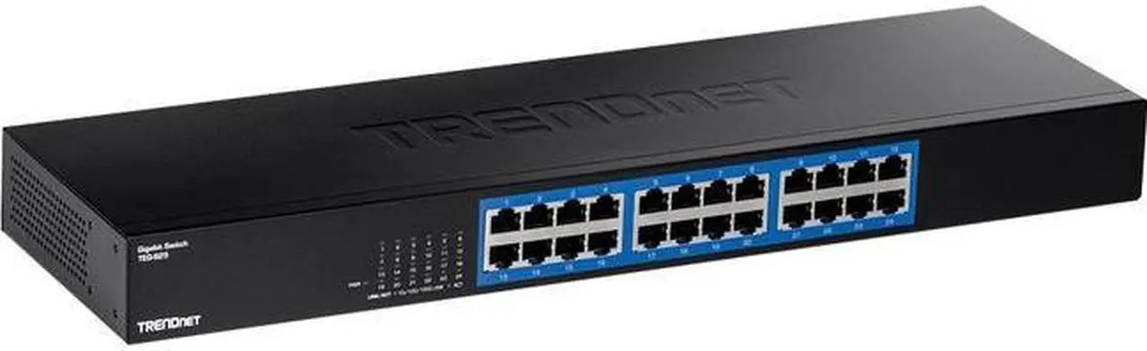Alt view image 8 of 9 - TRENDnet TEG-S25, 24-Port Gigabit Switch