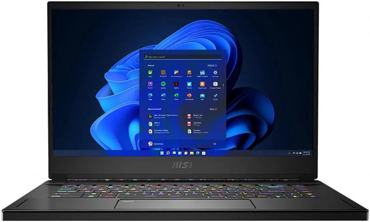 Main image of MSI GS Series - 15.6" GeForce RTX 3070 Ti Laptop GPU -  - 32GB Memory - - Windows 11 Pro 64-bit - Gaming Laptop - 360 Hz (Stealth GS66 12UGS-039 )