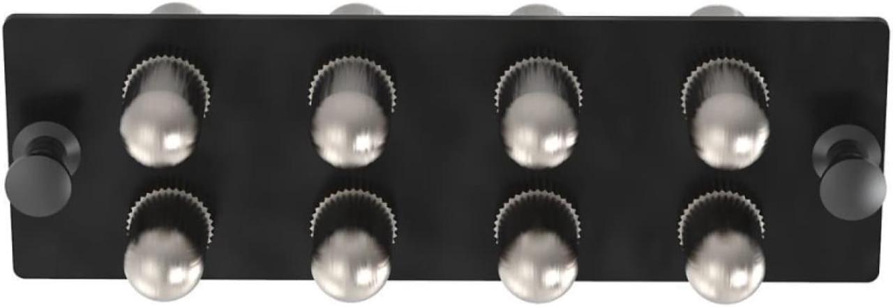 Alt view image 2 of 4 - Panduit Fiber Adapter Panel 8 ST Simplex Singlemode Adapters FAP8WSTZ