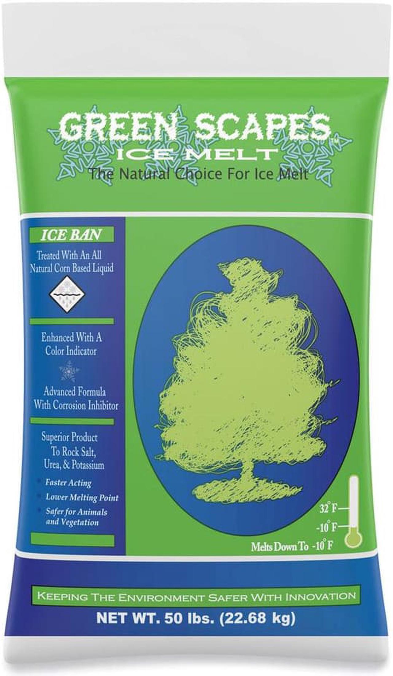 Alt view image 3 of 3 - Green Scapes Ice Melt Melts to -10 Degrees 50 SWO50BGREEN