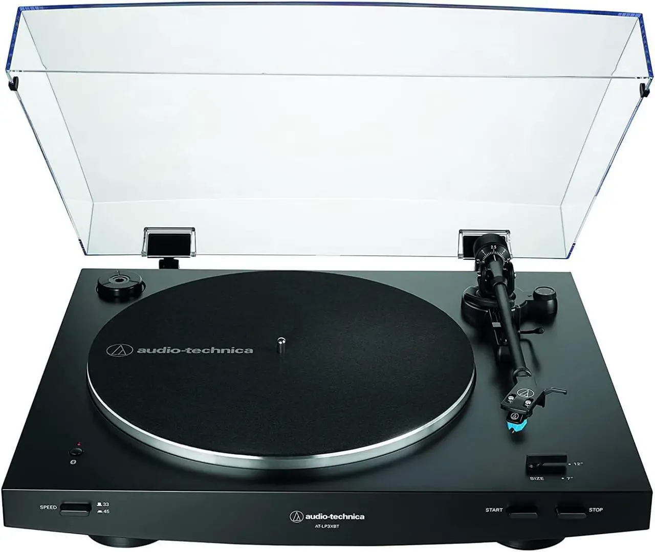 Alt view image 7 of 20 - Audio Technica Wireless & Analog Automatic Belt-Drive Turntable - Black