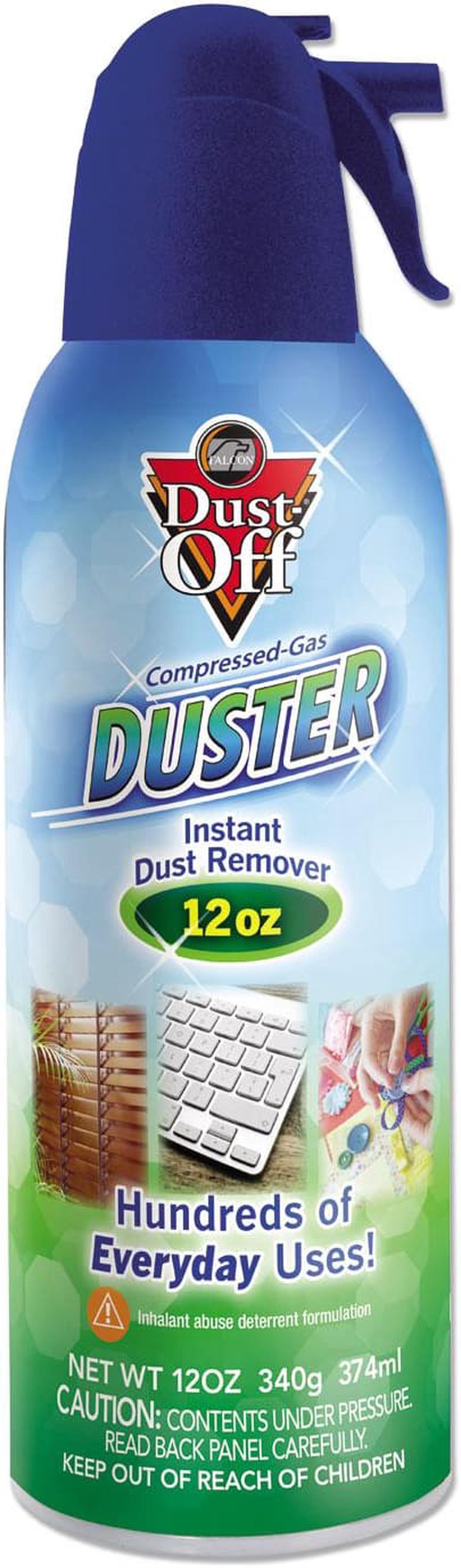 Alt view image 12 of 13 - Disposable Compressed Air Duster, 12 oz Can