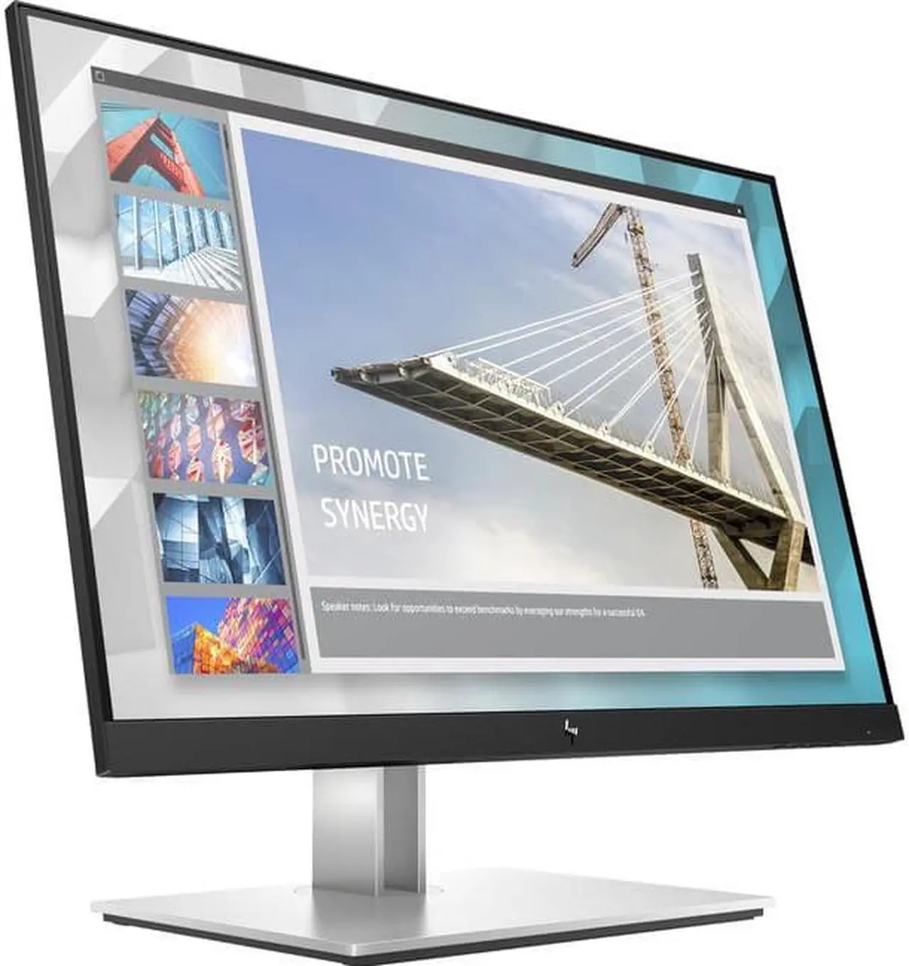 Alt view image 8 of 9 - HP E24i G4 24" WUXGA LED LCD Monitor - 16:10 - Black - 24" Class - In-plane Switching (IPS) Technology - 1920 x 1200 - 16.7 Million Colors - 250 Nit - 5 ms - HDMI - VGA - DisplayPort