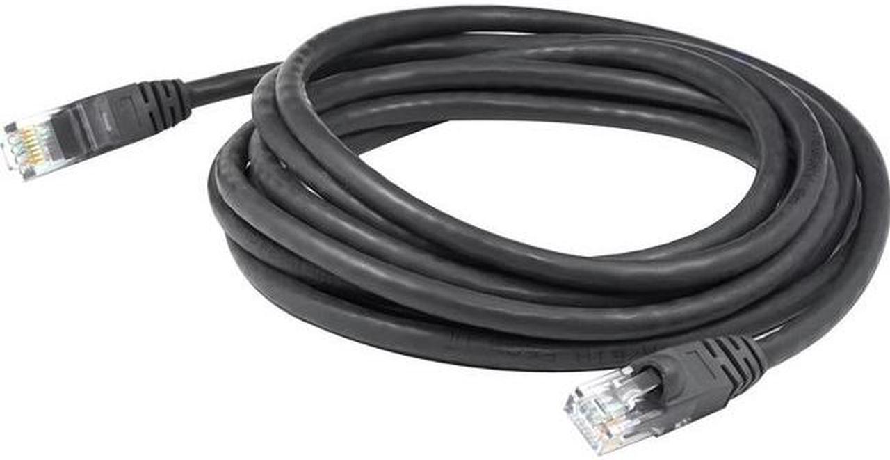 Main image of AddOn 1ft Cat6A Snagless UTP Network Patch Cable Black ADD1FCAT6ABK