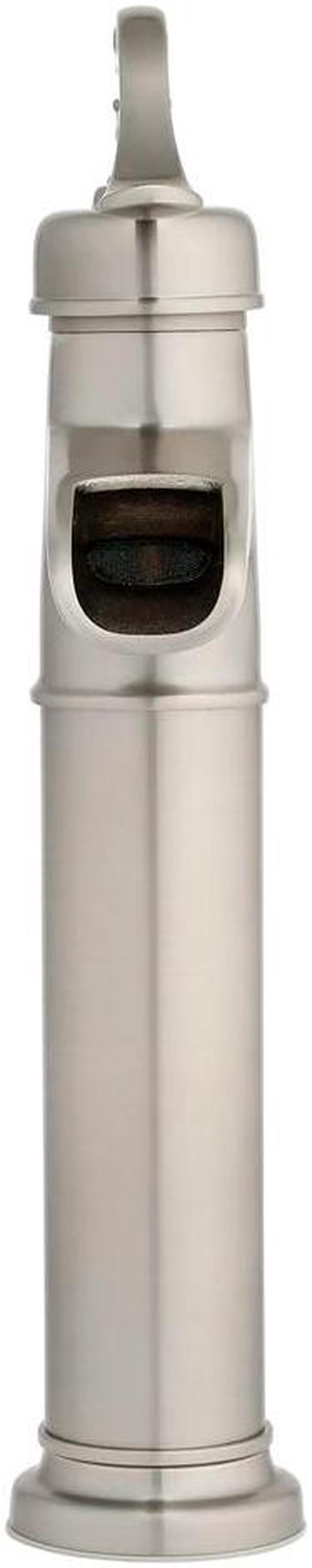Alt view image 4 of 8 - Pfister Ashfield Single Control Vessel Bathroom Faucet Brushed Nickel LG40-YP0K