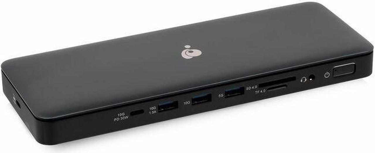 Alt view image 2 of 20 - IOGEAR Docking Station Dock Pro USB4 8K Triple View - GUD4C8K3