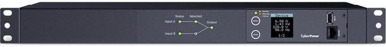 CyberPower PDU24004 Metered 1U Depends on Input 12A (UL)
10A (CE) 10 ft Power Distribution Unit