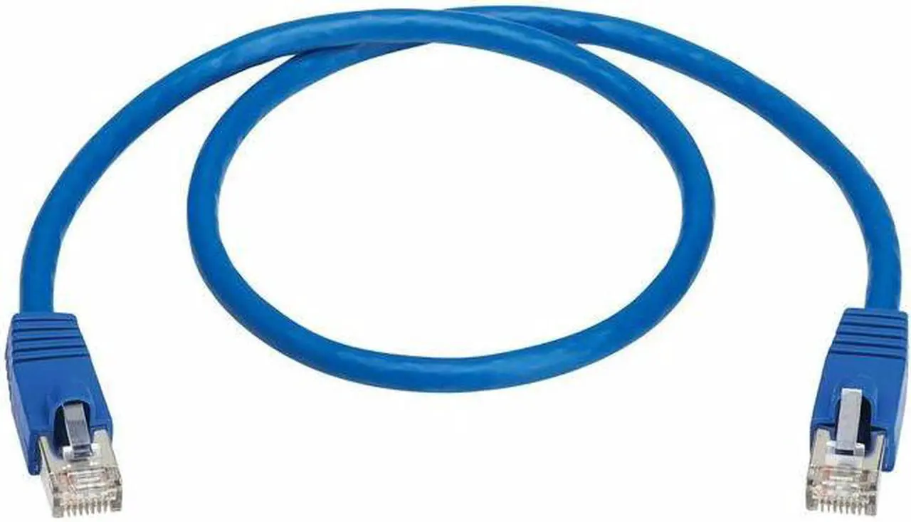 Main image of Tripp Lite Cat8 40G Snagless SSTP Ethernet Cable RJ45 M/M PoE Blue 2 ft. 0.6 m N272F02BL