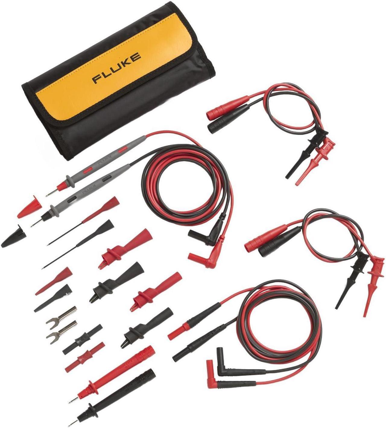 Alt view image 8 of 8 - Fluke - TL81A - TL81A - Test Lead Kit, Electronic, Leads, Alligator Clips, Modular Probes Extenders, Adapters, Spade Lug