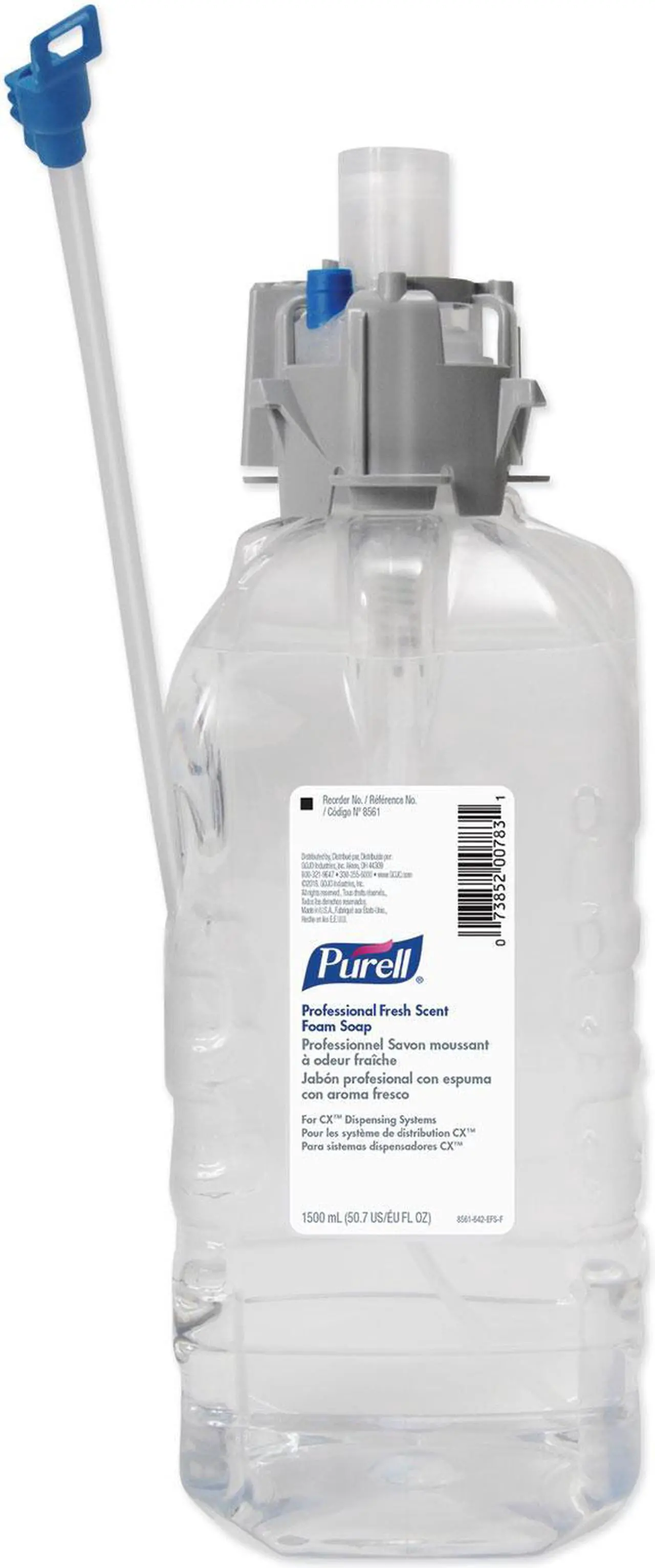 Alt view image 4 of 4 - PURELL Soap,Purell,1500ml,Clr 856104