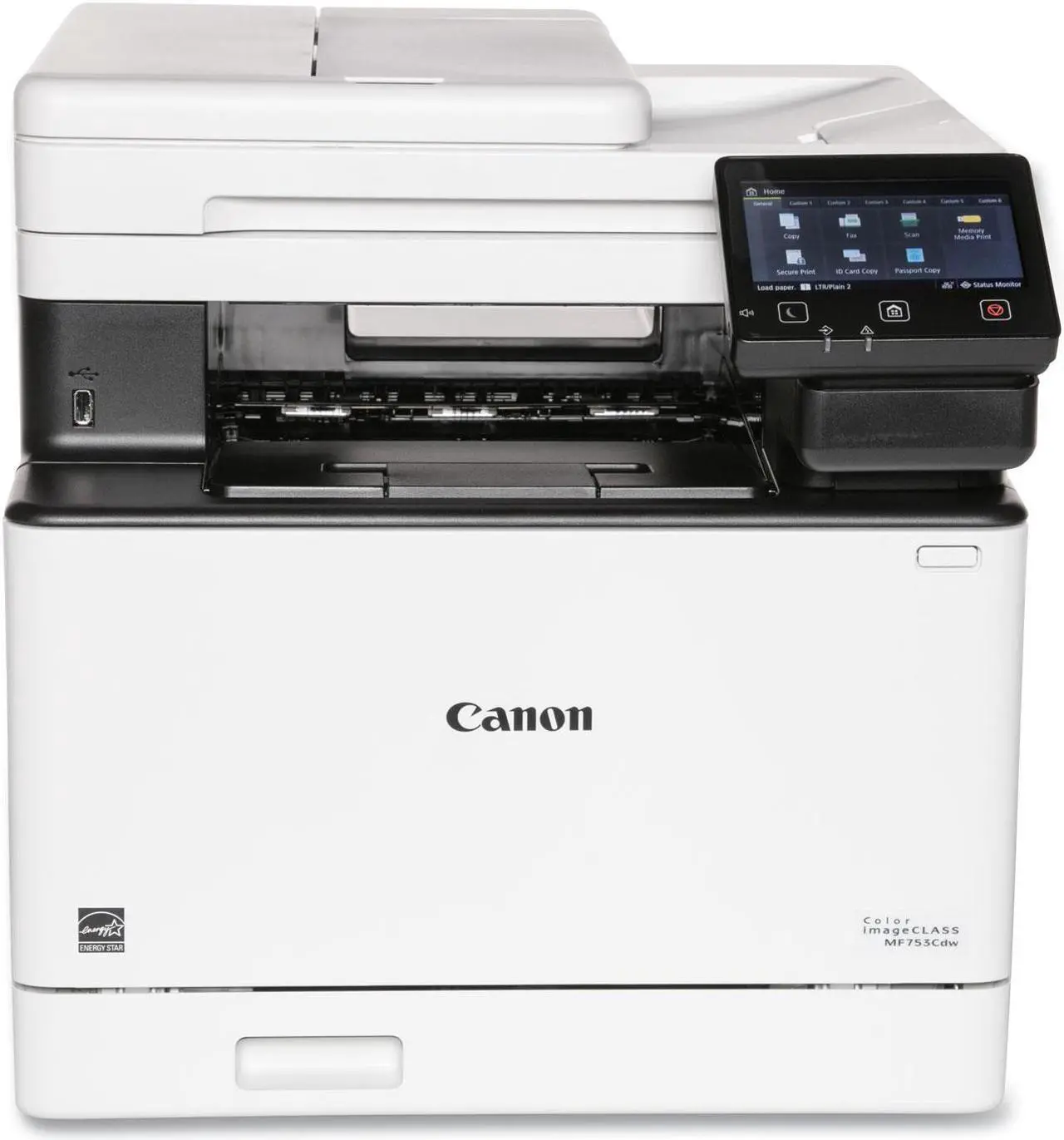 Alt view image 16 of 17 - Canon imageCLASS MF753Cdw Wireless Laser Multifunction Printer Color White