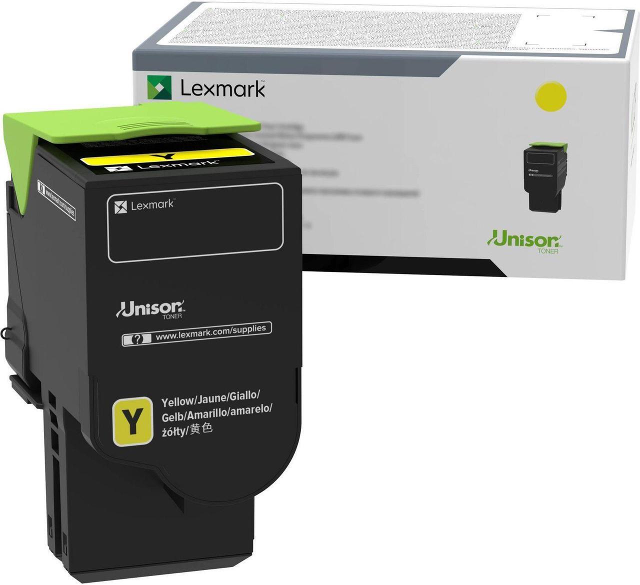 Main image of LEXMARK 78C00YG GSA YELLOW RETURN PROGRAMME TONER CARTRIDGE